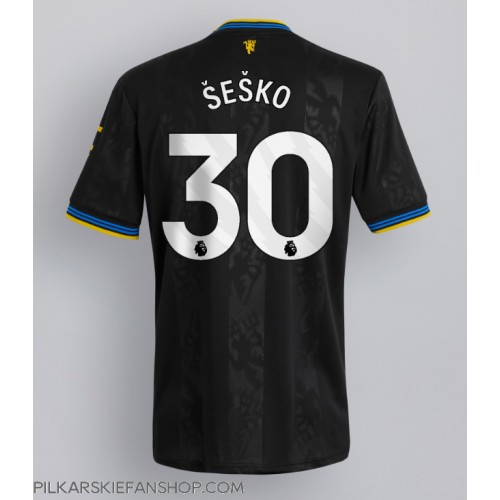 Koszulka piłkarska Manchester United Benjamin Sesko #30 Strój Trzeci 2025-26 tanio Krótki Rękaw Koszulka piłkarska Manchester United Benjamin Sesko #30 Strój Trzeci 2025-26 tanio Krótki Rękaw